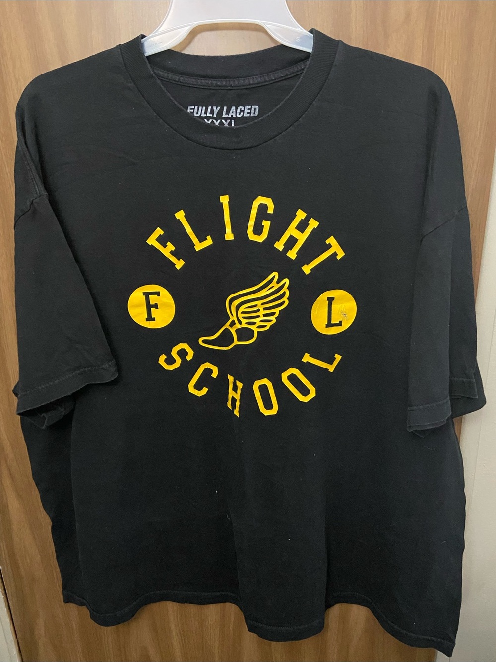 Flight School Short Sleeve Tee - Black/Yellow